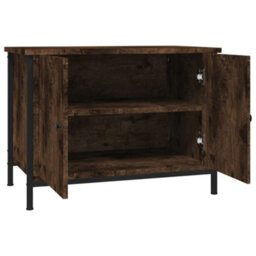 Walplus Tv Cabinet With Doors Smoked Oak 60X35X45 Cm Engineered Wood - thumbnail 6