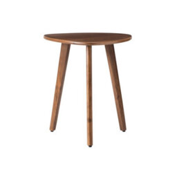 MH London Armstrong Solid Wood Side Table Living Room Wooden Side Table Bedside Walnut End Table - thumbnail 4