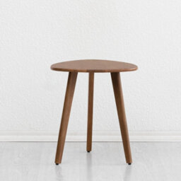MH London Armstrong Solid Wood Side Table Living Room Wooden Side Table Bedside Walnut End Table - thumbnail 3