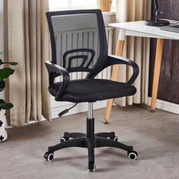 Style 1 Mesh Office Chair Ergonomic  Swivel Lift Computer Desk - thumbnail 4