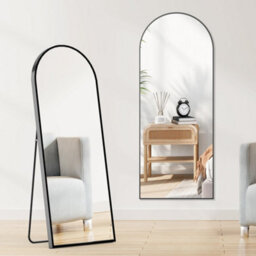 Onemill Arched Full Length Mirror With Slim Aluminum Alloy Frame - thumbnail 3