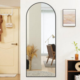 Onemill Arched Full Length Mirror With Slim Aluminum Alloy Frame - thumbnail 2
