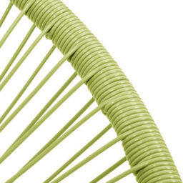 Berkfield Garden Acapulco Chair Poly Rattan Green - thumbnail 6