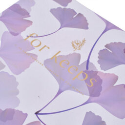 Living And Home 200 Pocket Photo Album Purple Ginkgo Leaf Hardcover Pp Pocket Family Memory Storage Book - thumbnail 6