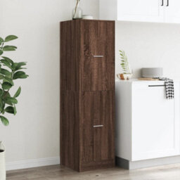 Walplus Apothecary Cabinet Brown Oak 40X41X144.5 Cm Engineered Wood - thumbnail 4