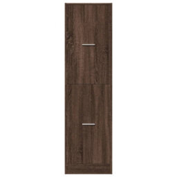 Walplus Apothecary Cabinet Brown Oak 40X41X144.5 Cm Engineered Wood - thumbnail 5