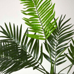 Homescapes Artificial Palm Tree Plant With Pot 120 Cm Handcrafted Green Indoor Decorative Faux House Plant - thumbnail 4