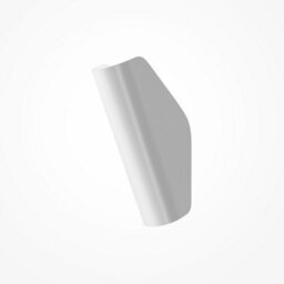 Luminosa Lighting Luminosa Maytoni Notta Modern Flush Wall Uplighter Matt White G9