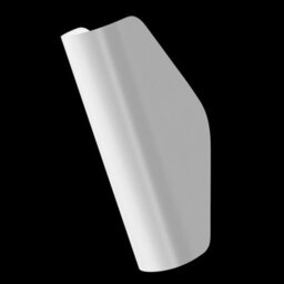 Luminosa Lighting Luminosa Maytoni Notta Modern Flush Wall Uplighter Matt White G9 - thumbnail 2