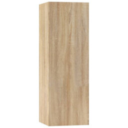 Berkfield 5 Piece Tv Cabinet Set Sonoma Oak Engineered Wood - thumbnail 9