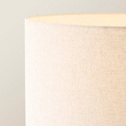 Valuelights Morrigan Linen Fabric Shade Light Wood Tripod Floor Lamp And Bulb - thumbnail 4
