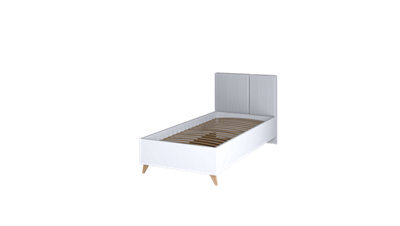 Arte Mood-11 Modern And Chic  Bed Frame Eu Single, 90X200Cm- Stylish Bedroom Furniture With Upholstered Headboard - image 1