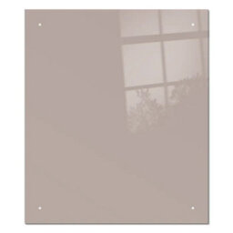 60 X 60Cm Truffle Glass Kitchen Splashback Splatter Screen Pre Drilled Holes Wall Hanging Fixings Included - thumbnail 2