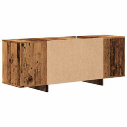 Berkfield Sturdy Tv Cabinet Old Wood 130X35X50 Cm Engineered Wood - thumbnail 7
