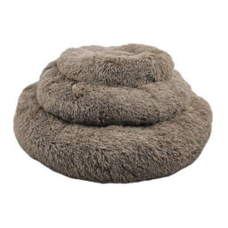 Huggle Pets Hugglepets Anti-Anxiety Small Oatmeal Donut Dog Bed - thumbnail 2
