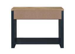 Birlea Highgate 2 Drawer Console Table Navy Blue & Oak - thumbnail 9