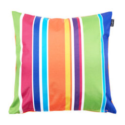 Icon Indoor And Outdoor Striped Waterproof Filled Cushion Technicolour - thumbnail 2