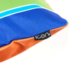Icon Indoor And Outdoor Striped Waterproof Filled Cushion Technicolour - thumbnail 3