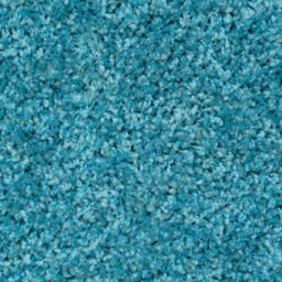 Loomed Soft Value Teal Blue Shaggy Area Rug 135X135Cm - thumbnail 3