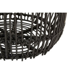 Orsina Versatile Design Round Rattan Table, Industrial Design Bedroom Table, Everyday Use Side Table For Lounge - thumbnail 6