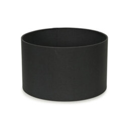 Valuelights Reni Charcoal Fabric Drum Ceiling Lamp Shade (D)25Cm