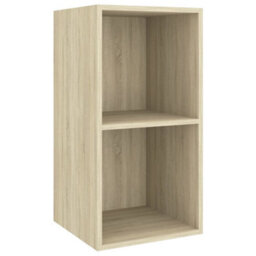 Berkfield Wall-Mounted Tv Cabinets 4 Pcs Sonoma Oak Engineered Wood - thumbnail 4