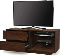 "Homeology Gallus Premium Walnut With 2-Walnut Drawers And 2 Shelves Up To 55"" Led/oled/lcd Tv Cabinet" - thumbnail 7