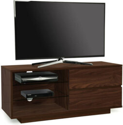 "Homeology Gallus Premium Walnut With 2-Walnut Drawers And 2 Shelves Up To 55"" Led/oled/lcd Tv Cabinet" - thumbnail 2
