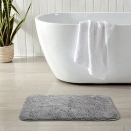 Living And Home Fast Dry Absorbent Premium Slip Resistant Bathroom Mat 60Cm (L) X 40Cm (W) - thumbnail 2