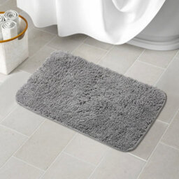 Living And Home Fast Dry Absorbent Premium Slip Resistant Bathroom Mat 60Cm (L) X 40Cm (W)