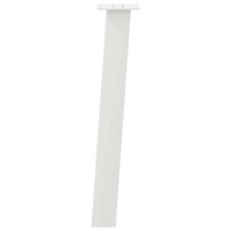 Berkfield Console Table Legs 4 Pcs White 72 Cm Steel - thumbnail 5