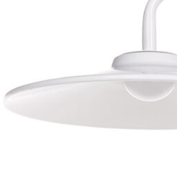 Beliani White Led Table Lamp 41 Cm - Warm White Light, Iron Powder-Coated Finish - thumbnail 4