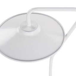Beliani White Led Table Lamp 41 Cm - Warm White Light, Iron Powder-Coated Finish - thumbnail 3