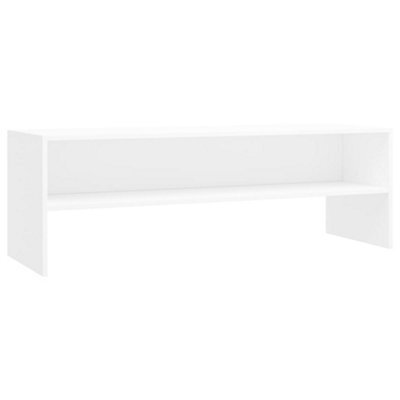 Berkfield Classic Tv Cabinet White 120X40X40 Cm Engineered Wood - image 1