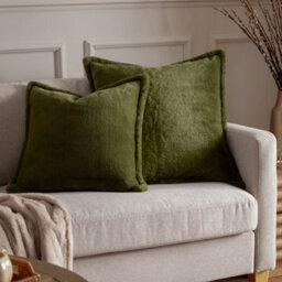 Furn. Kallu Faux Fur Polyester Filled Cushion - thumbnail 6