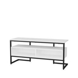 Decorotika Merrion Tv Stand Tv Unit For Tv's Up To 50 Inch Black And White - thumbnail 5