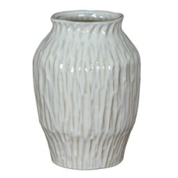 Hill Interiors Numa Ople Vase White (27Cm X 19Cm X 19Cm) - thumbnail 1