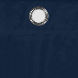 Ameha Velvet Curtains Ready Made Ring Top For Insulated Thick Thermal Eyelet Blackout Curtain Pair With Tie Backs 46''x54'' - thumbnail 7