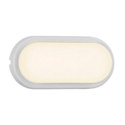 Nordlux Cuba Outdoor Wall Light White Plastic Sensor Intergrated Led Ceiling Or Wall Mounting - Mains Powered, Ip54 - thumbnail 3
