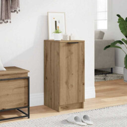 Vidaxl Shoe Cabinet Artisan Oak 29.5X35X70 Cm Engineered Wood