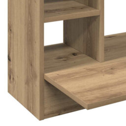 Berkfield Wall-Mounted Desk Artisan Oak 105X48X75 Cm Engineered Wood - thumbnail 8