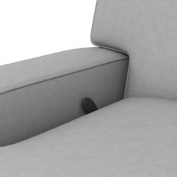 Dorel Baby Relax Rylan Recliner Chair In Grey - thumbnail 3