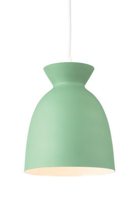 Luminosa Lighting Luminosa Maisie Dome Pendant Light Green
