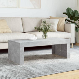 Berkfield Coffee Table Concrete Grey 102X50X36 Cm Engineered Wood - thumbnail 1