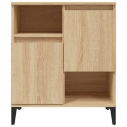 Berkfield Sideboards 3 Pcs Sonoma Oak 60X35X70 Cm Engineered Wood - thumbnail 6