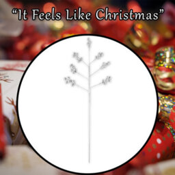 Glitter Berry Pick Christmas Decoration Ornament X 1 73Cm Silver - thumbnail 7
