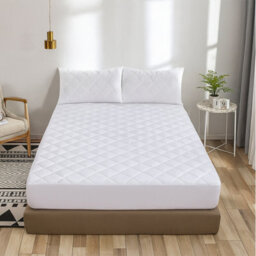 Lancashire Textiles Quilted Mattress Protector, 30Cm Deep Fit, Breathable & Hypoallergenic - thumbnail 3
