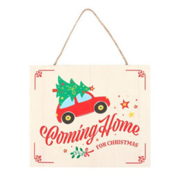 Something Different Coming Home For Christmas Hanging Decoration Multicoloured (One Size) - thumbnail 1