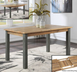 Baumhaus Urban Elegance - Reclaimed Extending Dining Table - thumbnail 1