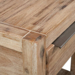 Berkfield Nightstands With Drawers 2 Pcs 40X30X48 Cm Solid Acacia Wood - thumbnail 6